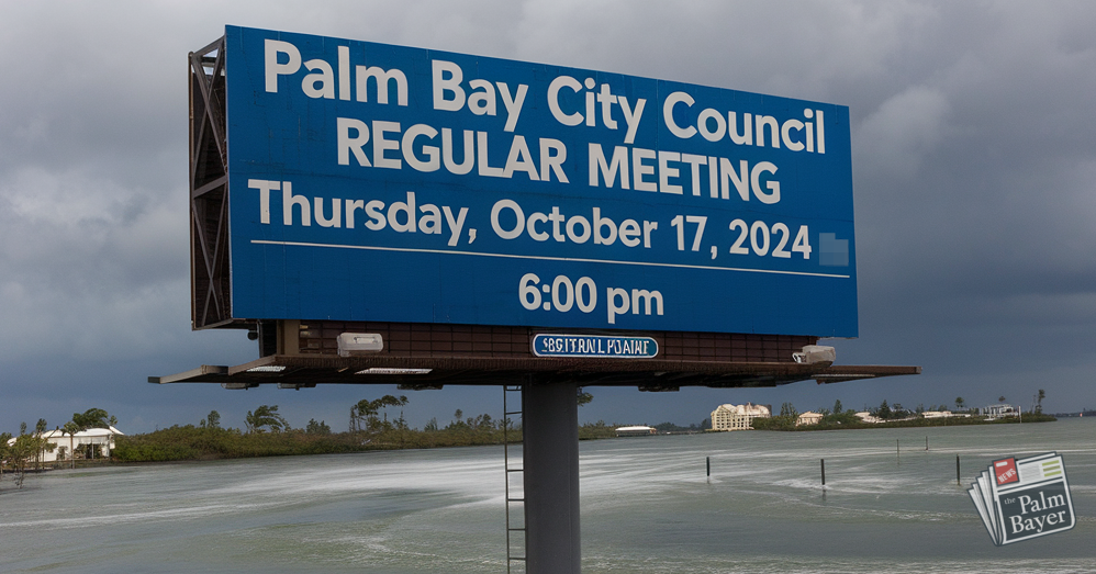 Image for article: Palm Bay City Council to Convene Regular Meeting with Full Agenda 📛