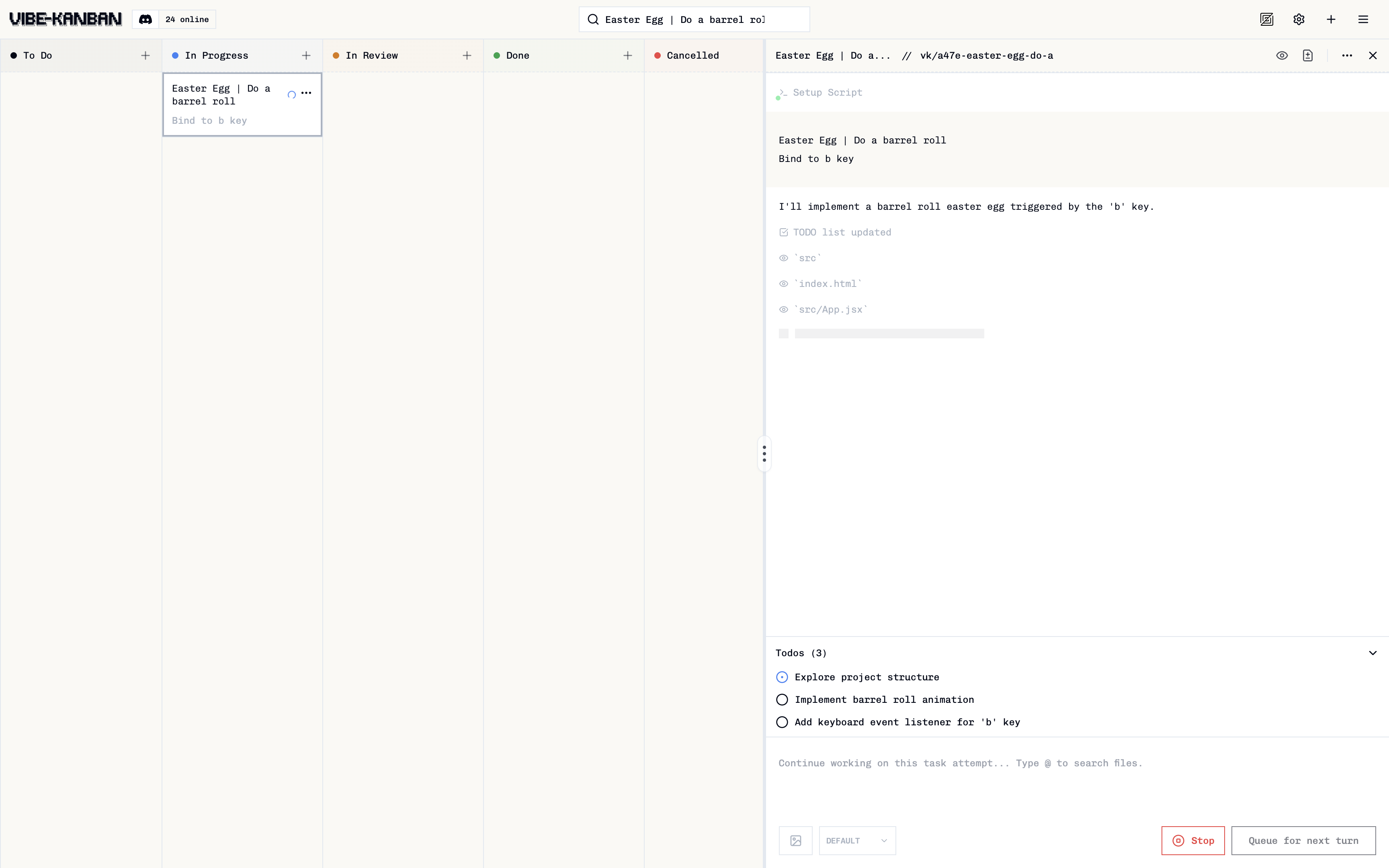 Vibe Kanban Tool Review - by Eleanor Berger