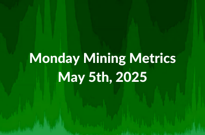 Monday Mining Metrics: Why Bitcoin Mining Stocks Have Underperfomed