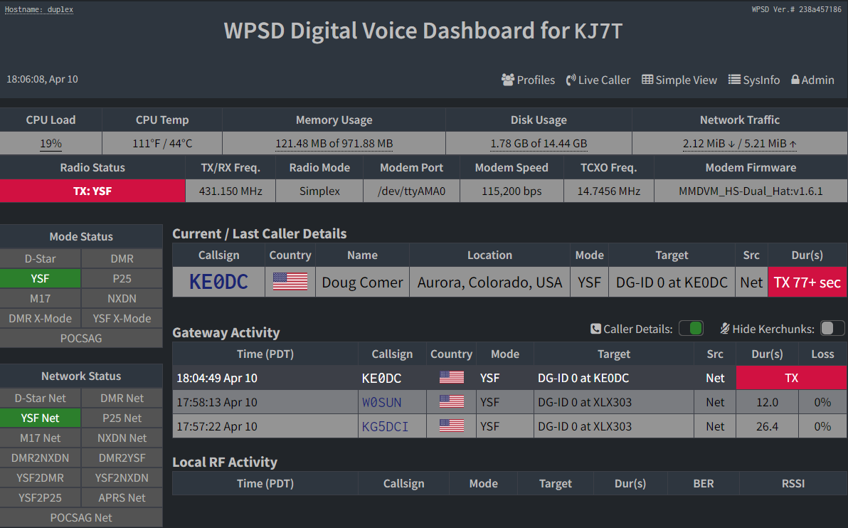 Hotspot under load with cooling fan