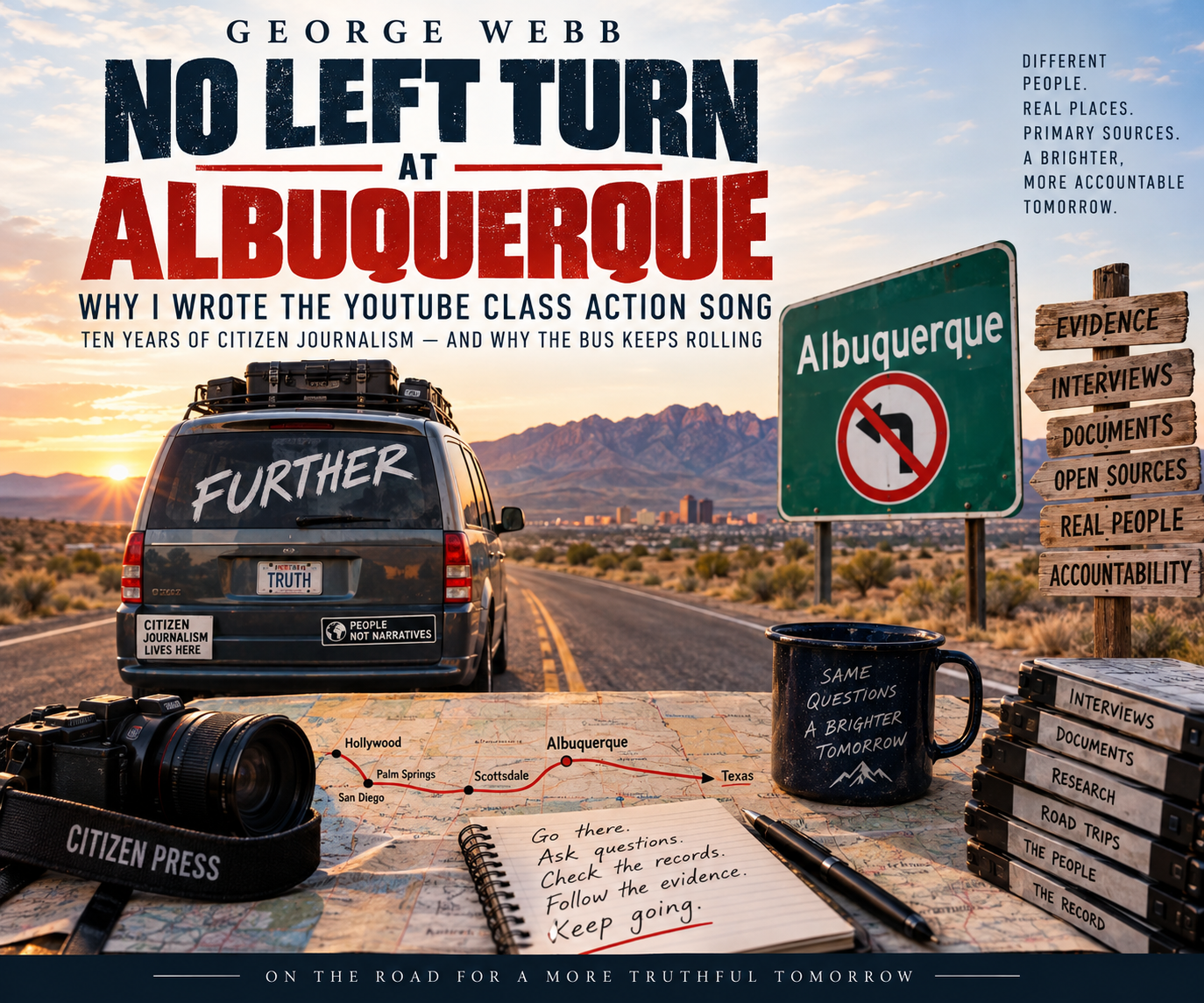 Why I Wrote “No Left Turn at Albuquerque”