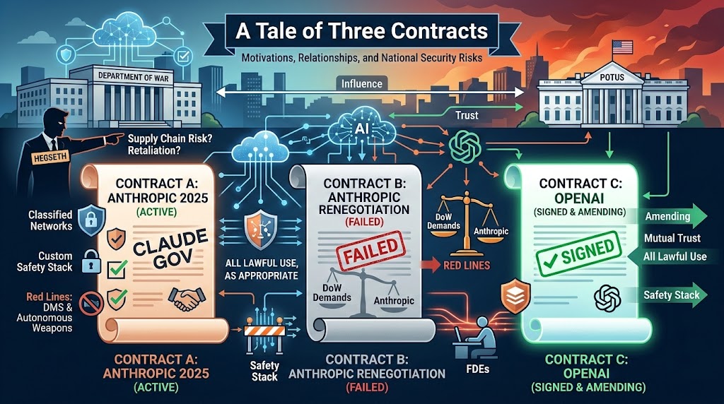 A Tale of Three Contracts