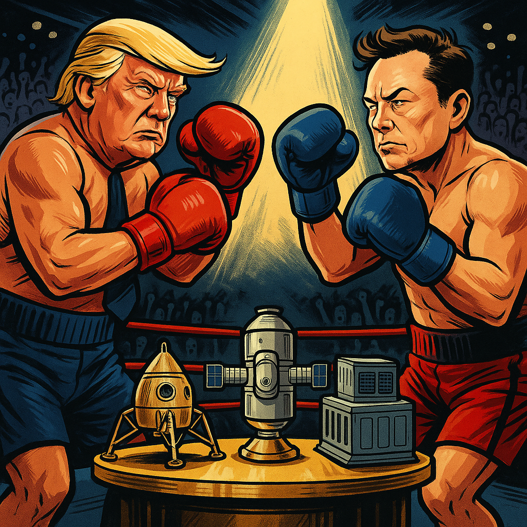 Musk – Trump Spat Reveals A World Of New Space Ventures