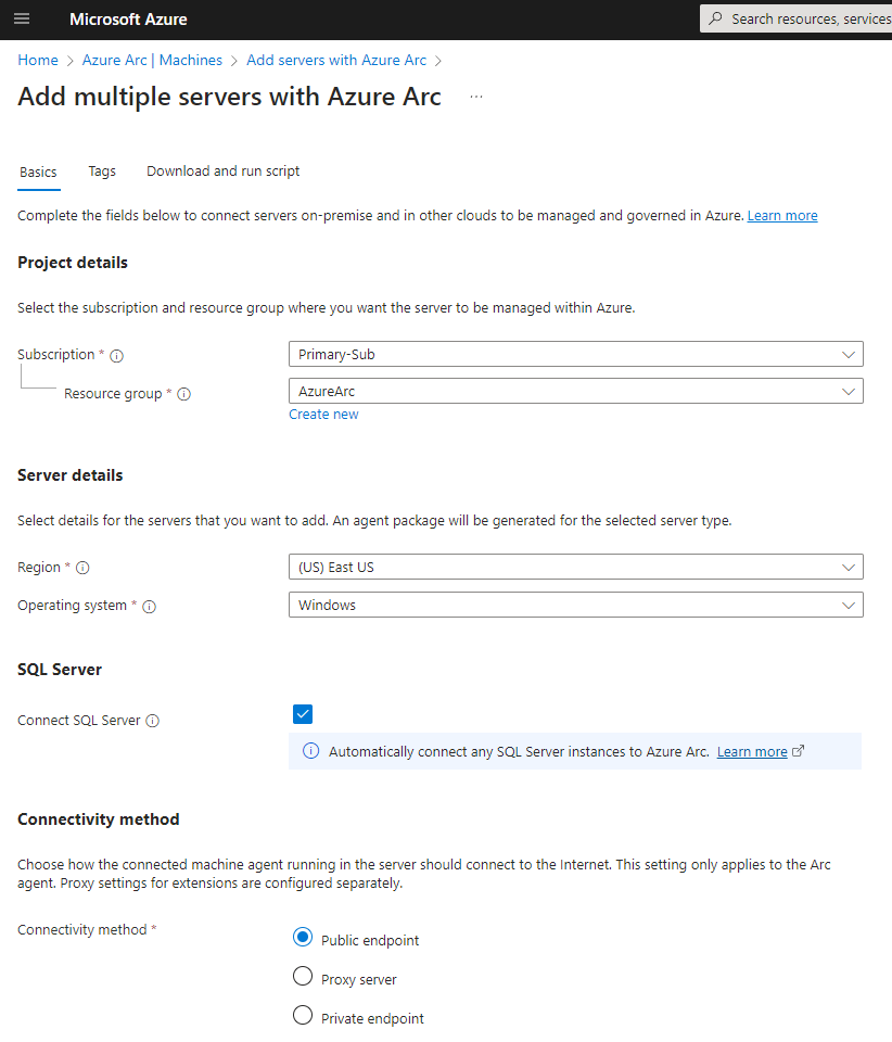Enrolling On-Prem Servers in Azure Arc - by Andy Lombardo