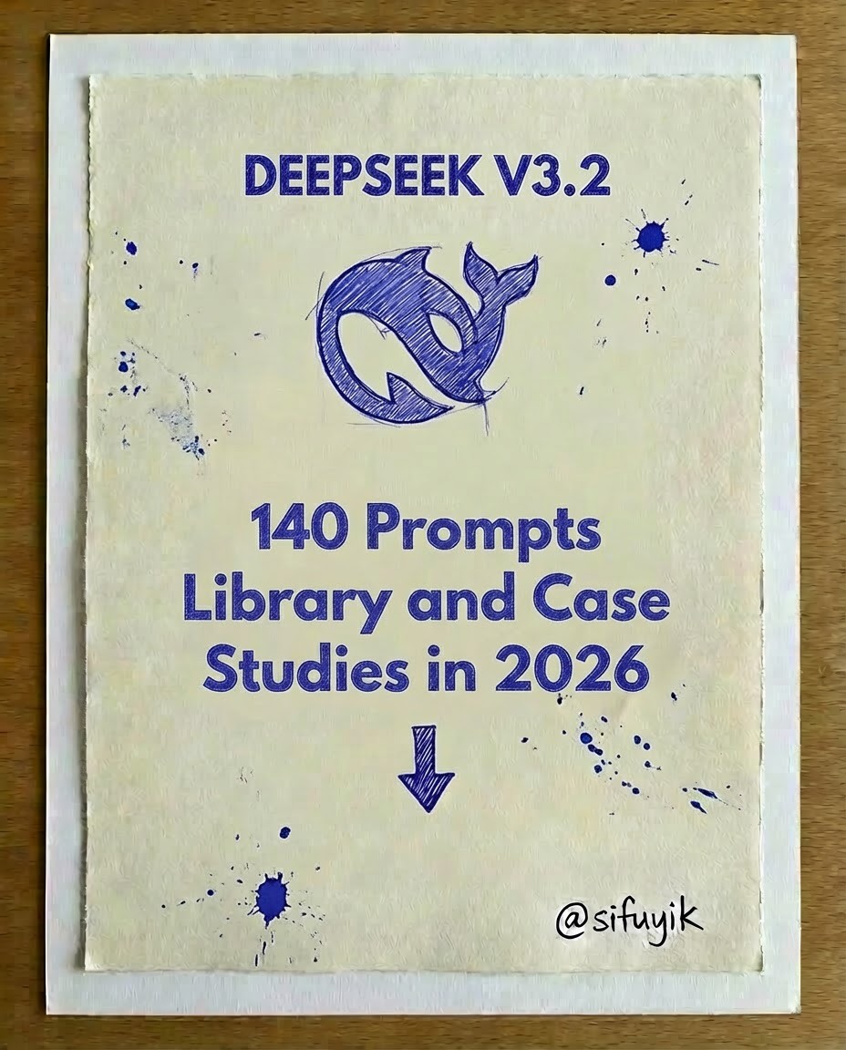140 DEEPSEEK Prompts Library and Case Studies in 2026