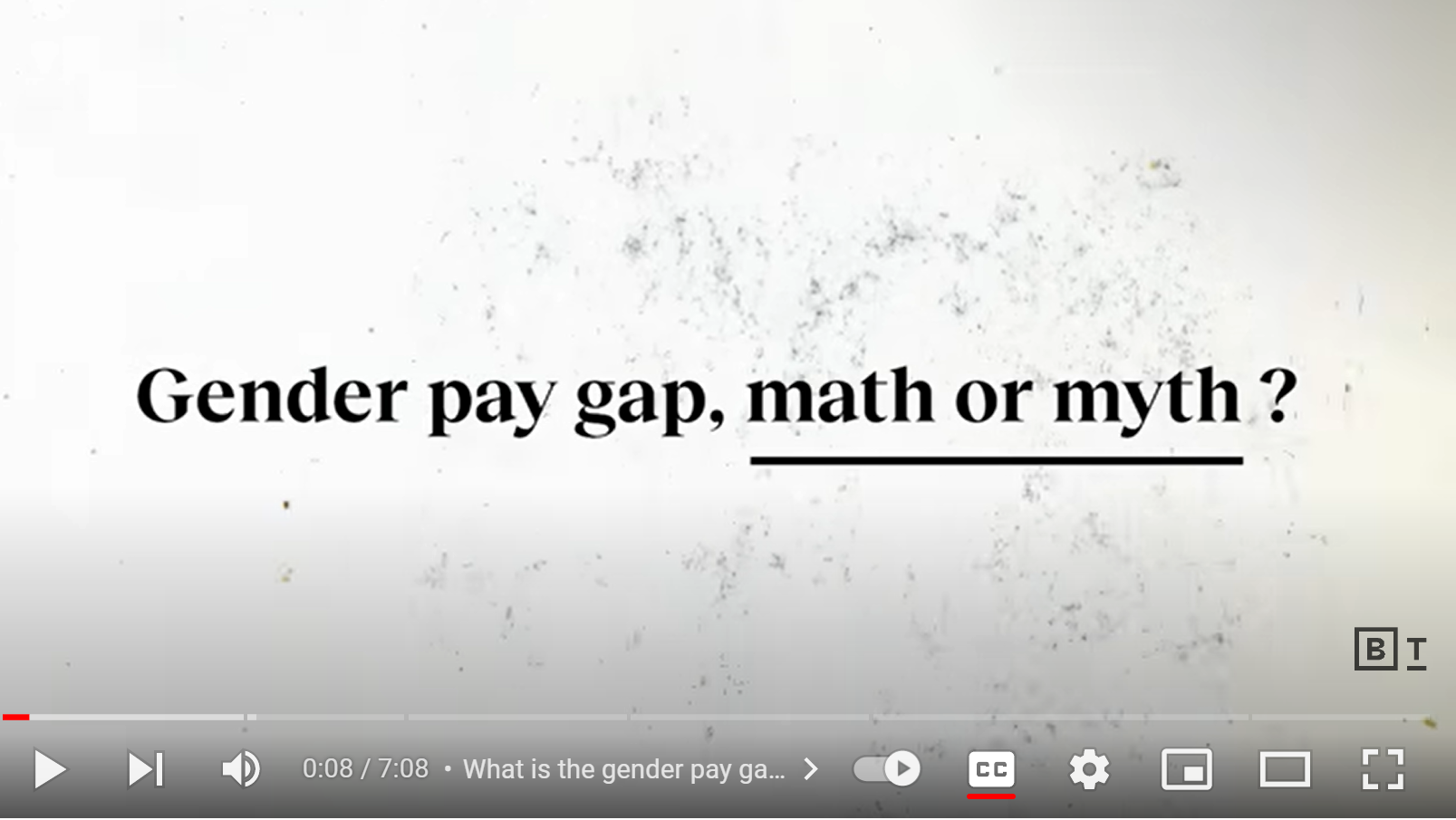 The gender pay gap is not a myth, it's math