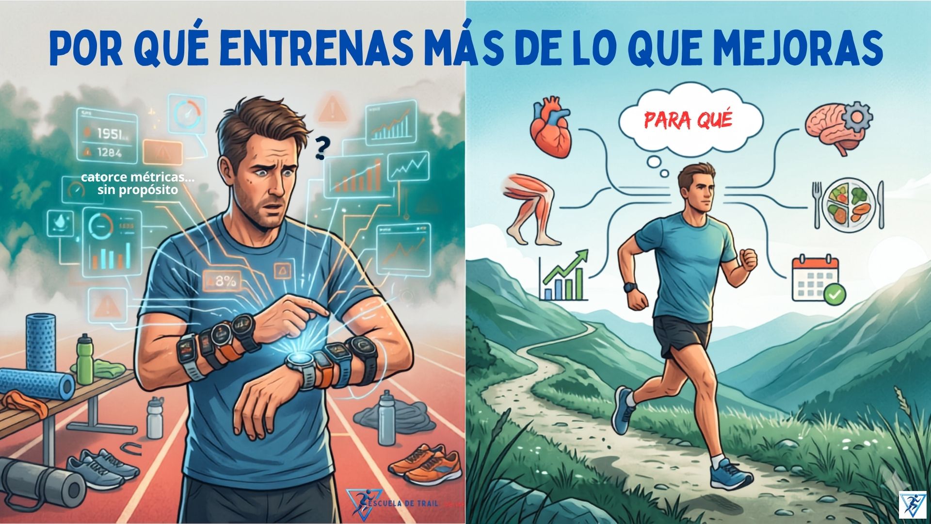 Por qué entrenas más de lo que mejoras