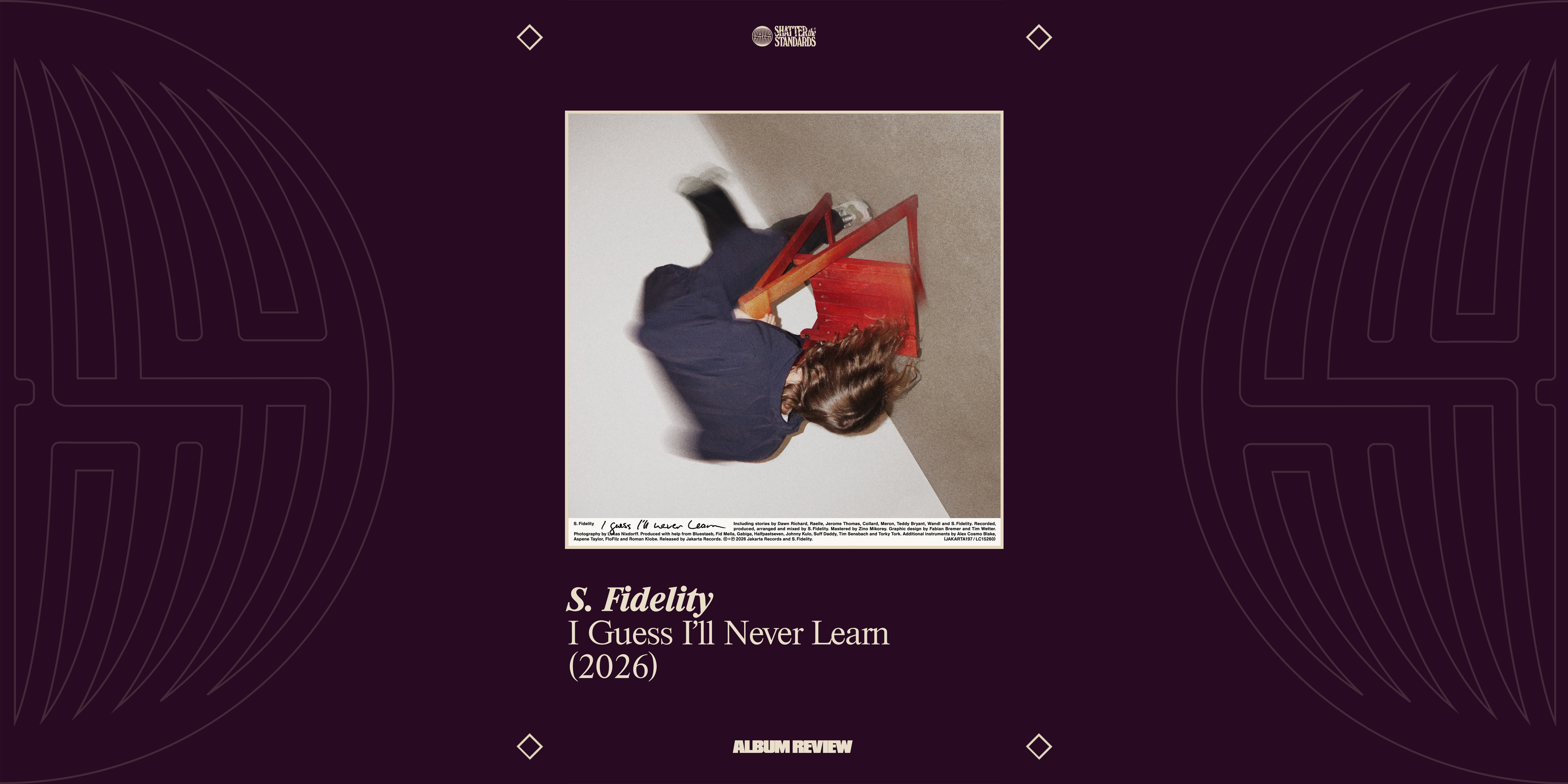 Album Review: I Guess I'll Never Learn by S. Fidelity