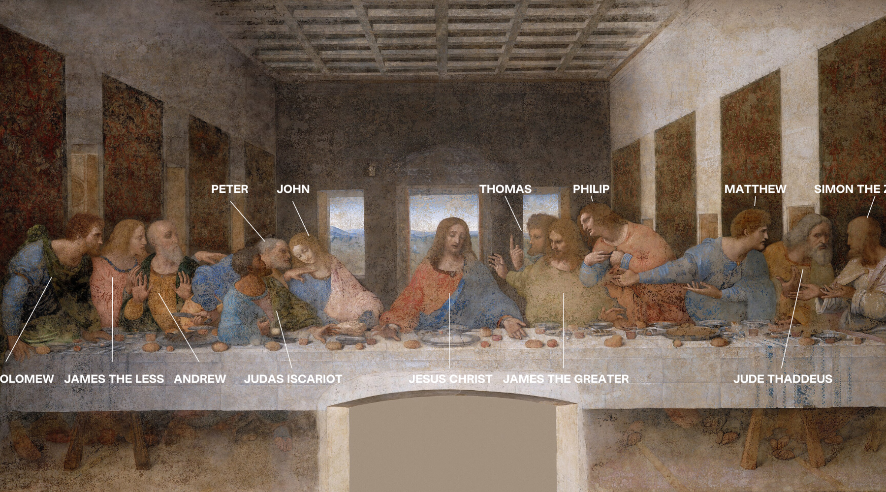 The Last Supper: Vinci's Secret Detail-by-Detail