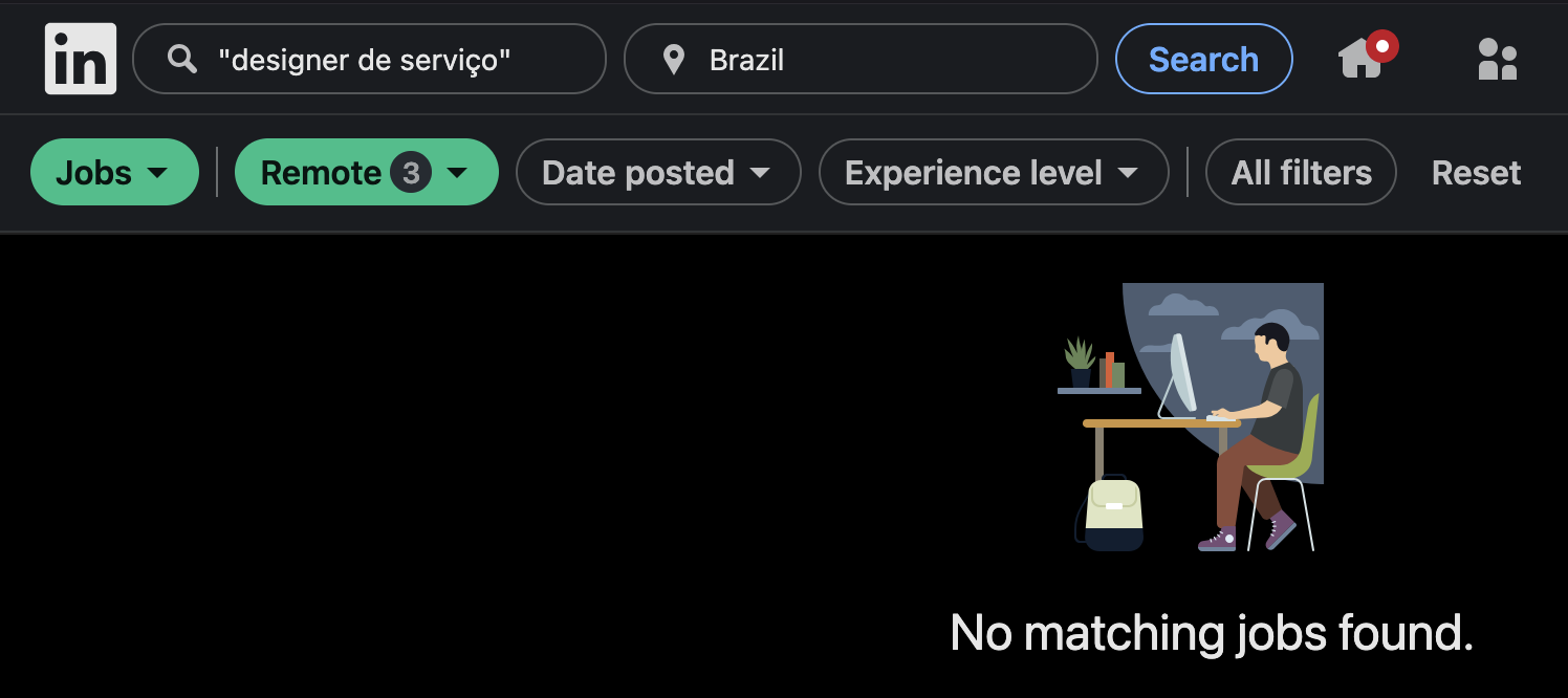 Imagem de capa do artigo Por que dizemos que não há vagas para designers de serviço no brasil — e por que isso não é exatamente verdade