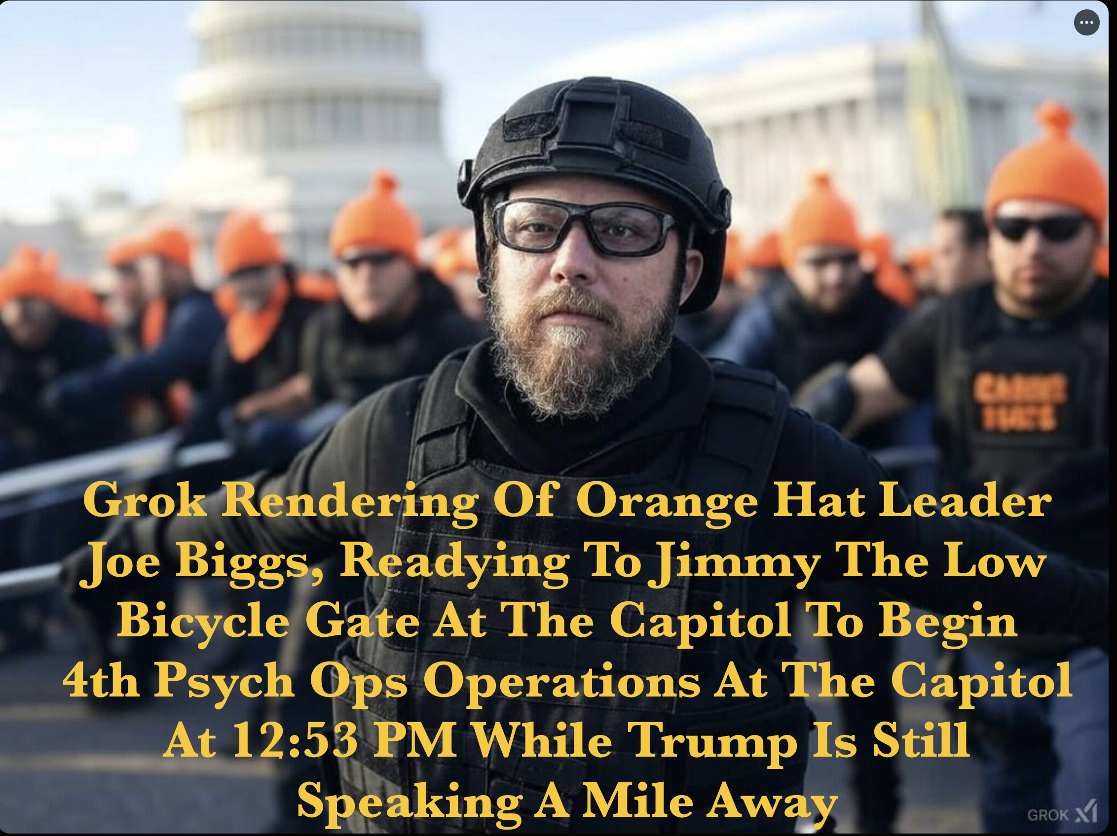 Real J6 – Part Five – Should J6 Be A False Flag Rock Opera?