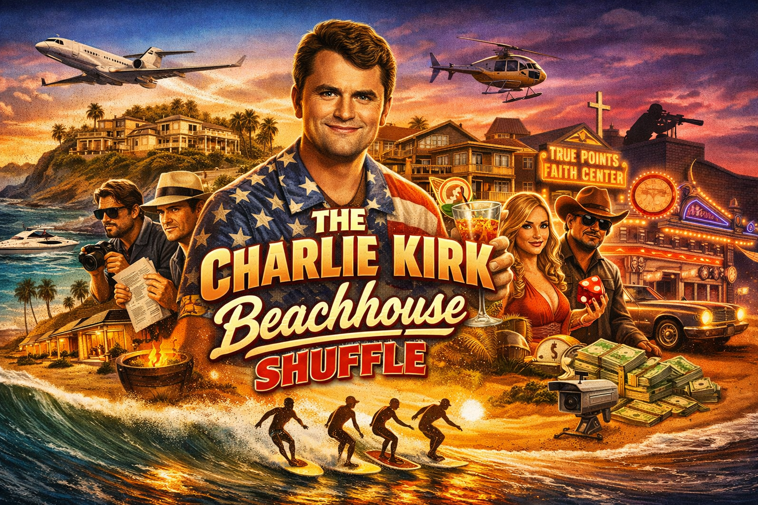 Erika And Andrew's Beach Blanket Bingo - Coming Right Atcha
