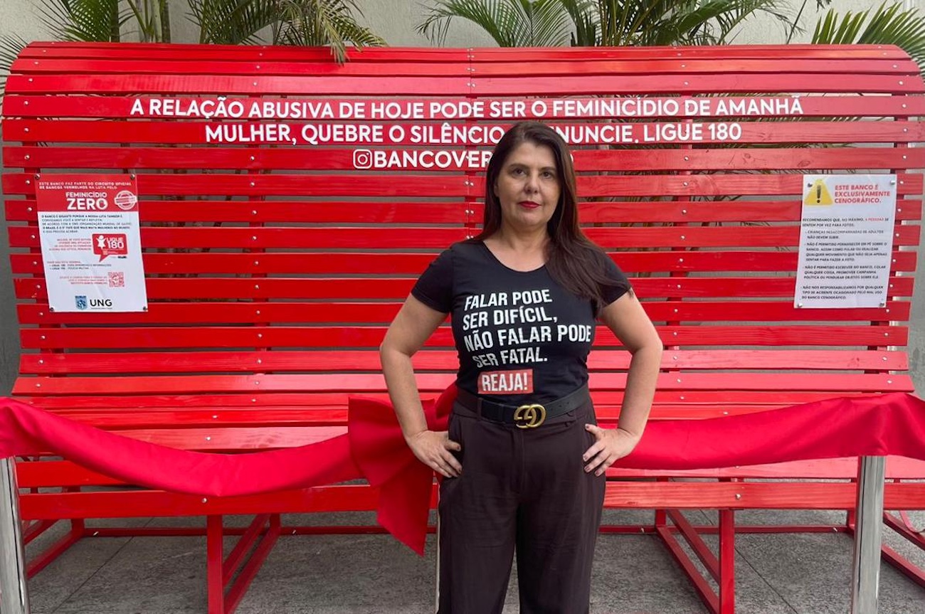 O papel transformador do Banco Vermelho em memória às vítimas de feminicídio
