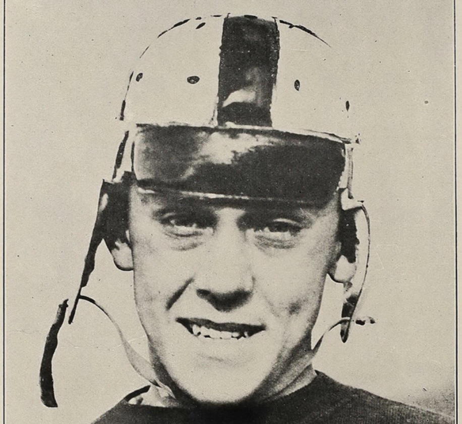 Today's Tidbit... Football's First Striped Helmets Today's Tidbit... Football's First Striped Helmets
