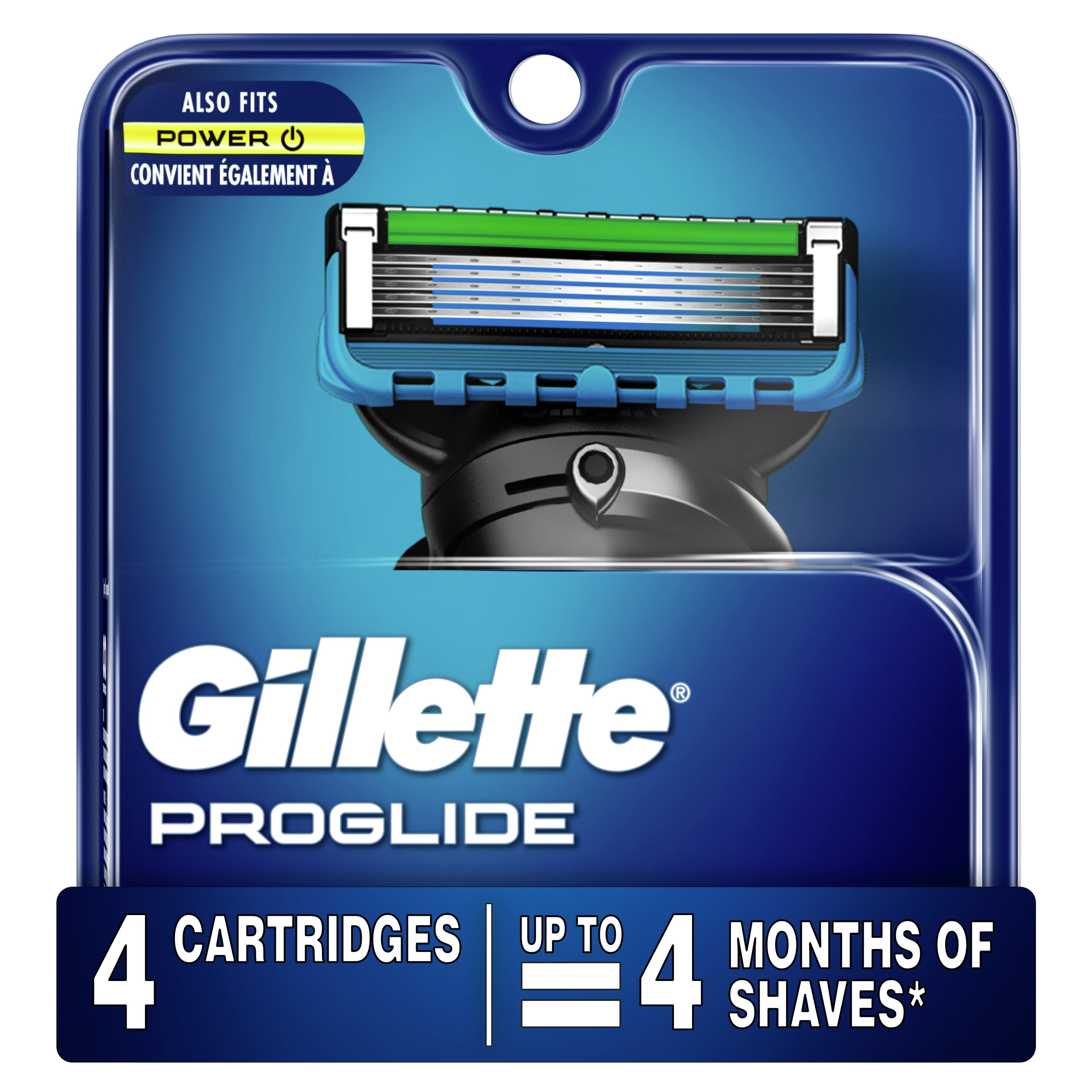 Gillette ProGlide Mens Razor Blades, 4 Blade Refills and 1 Bonus ... Gillette ProGlide Mens Razor Blades, 4 Blade Refills and 1 Bonus ...