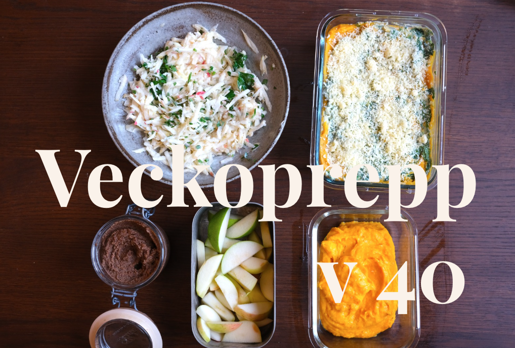 Veckoprepp v 40