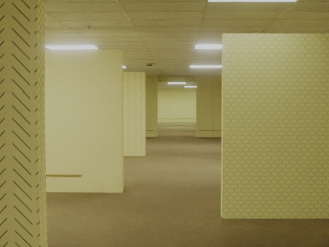 Back Room Color The Madness of Mono-Yellow: Why The Backrooms Frightens Us