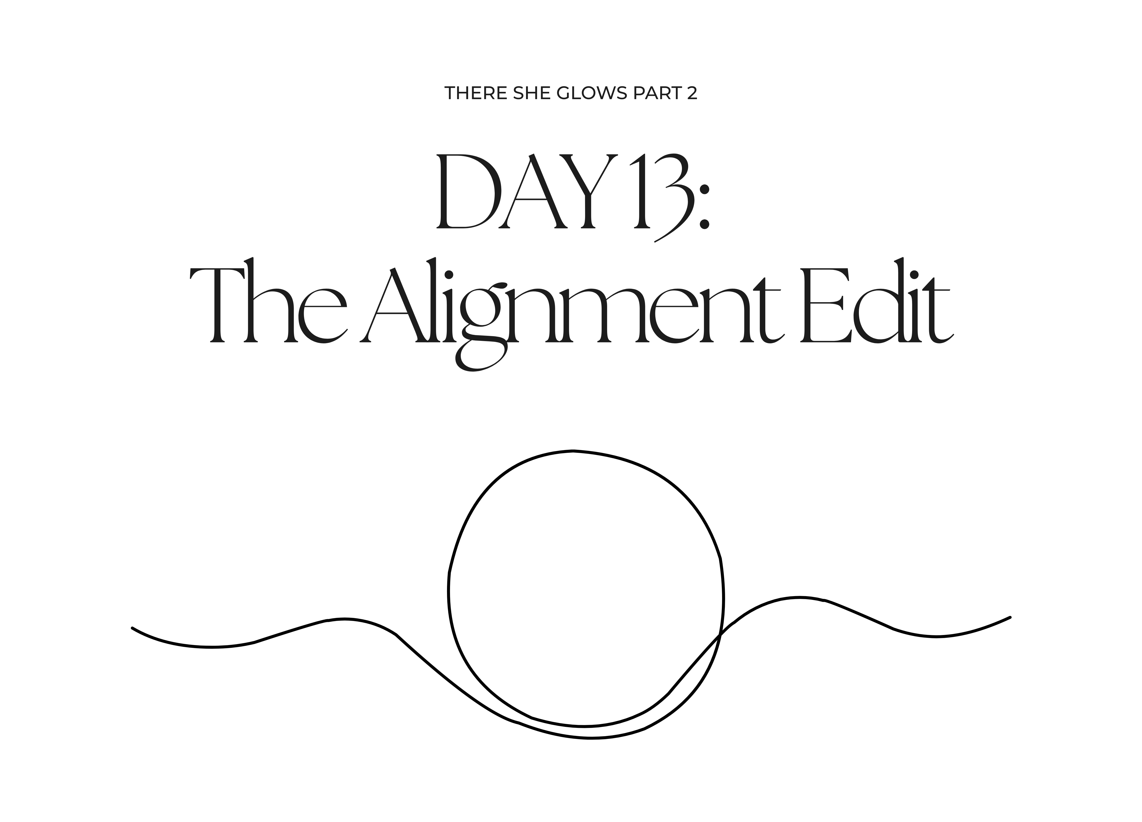 the art of daily alignment - THEGLWGUIDE™