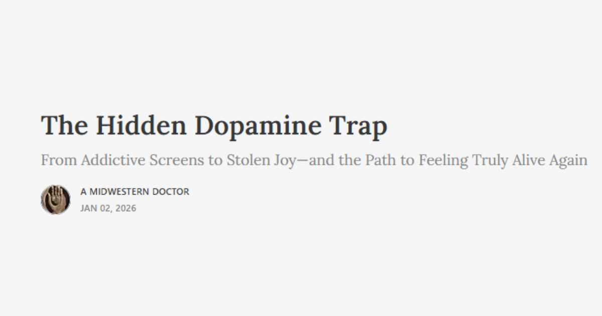 The Hidden Dopamine Trap