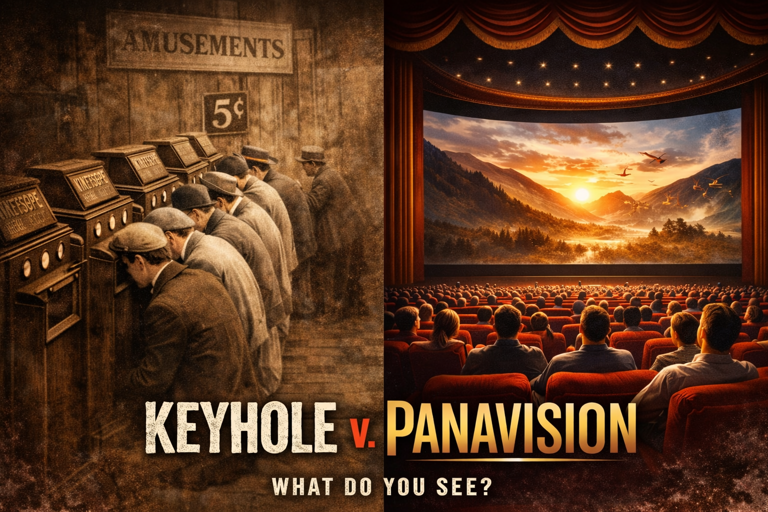 Keyhole Journalism Vs. Panavision Journalism