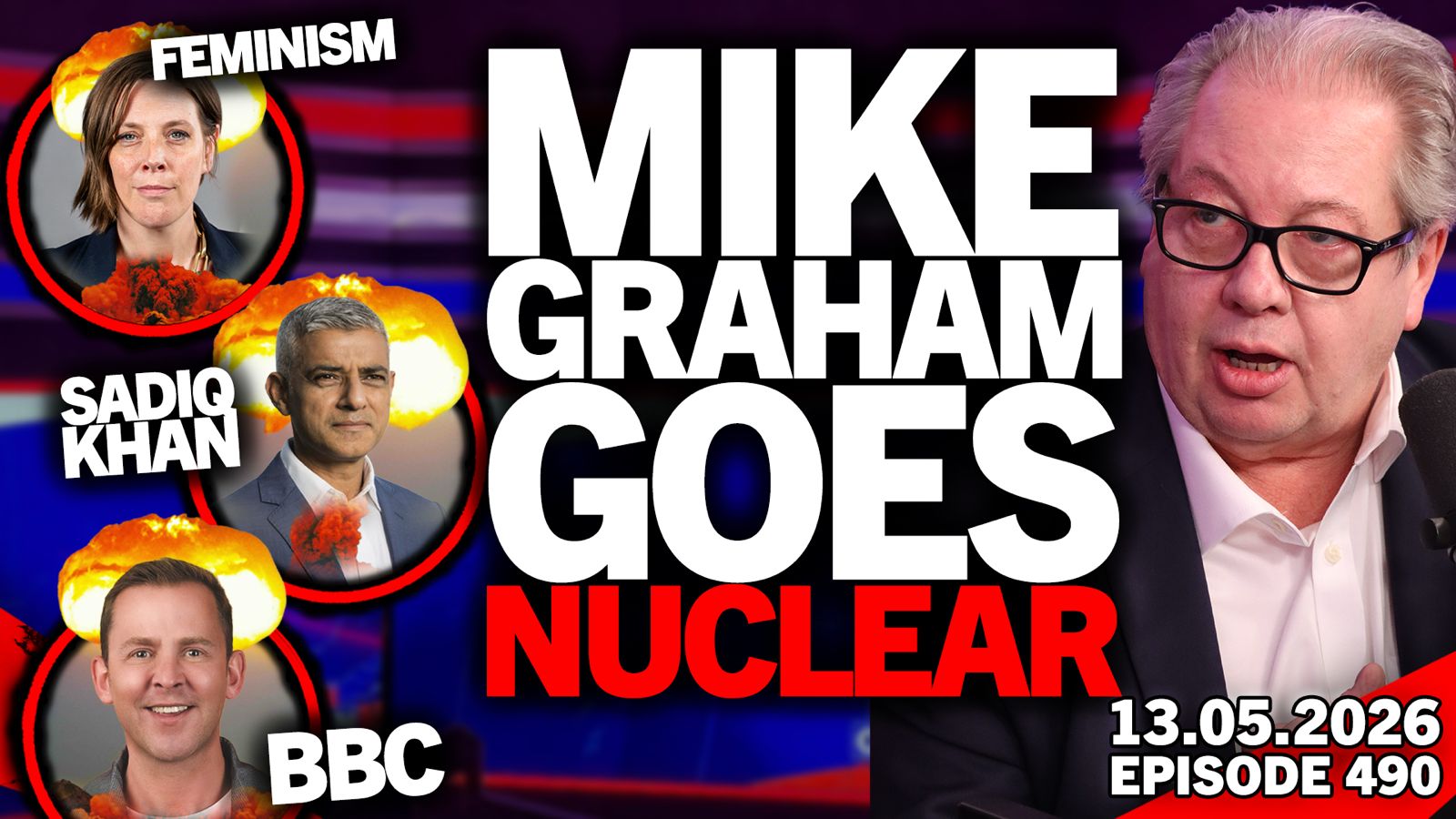 Mike Nuke Ripoff Mike Graham & Laurence Fox go nuclear on Sadiq Khan, anti-white racism ...