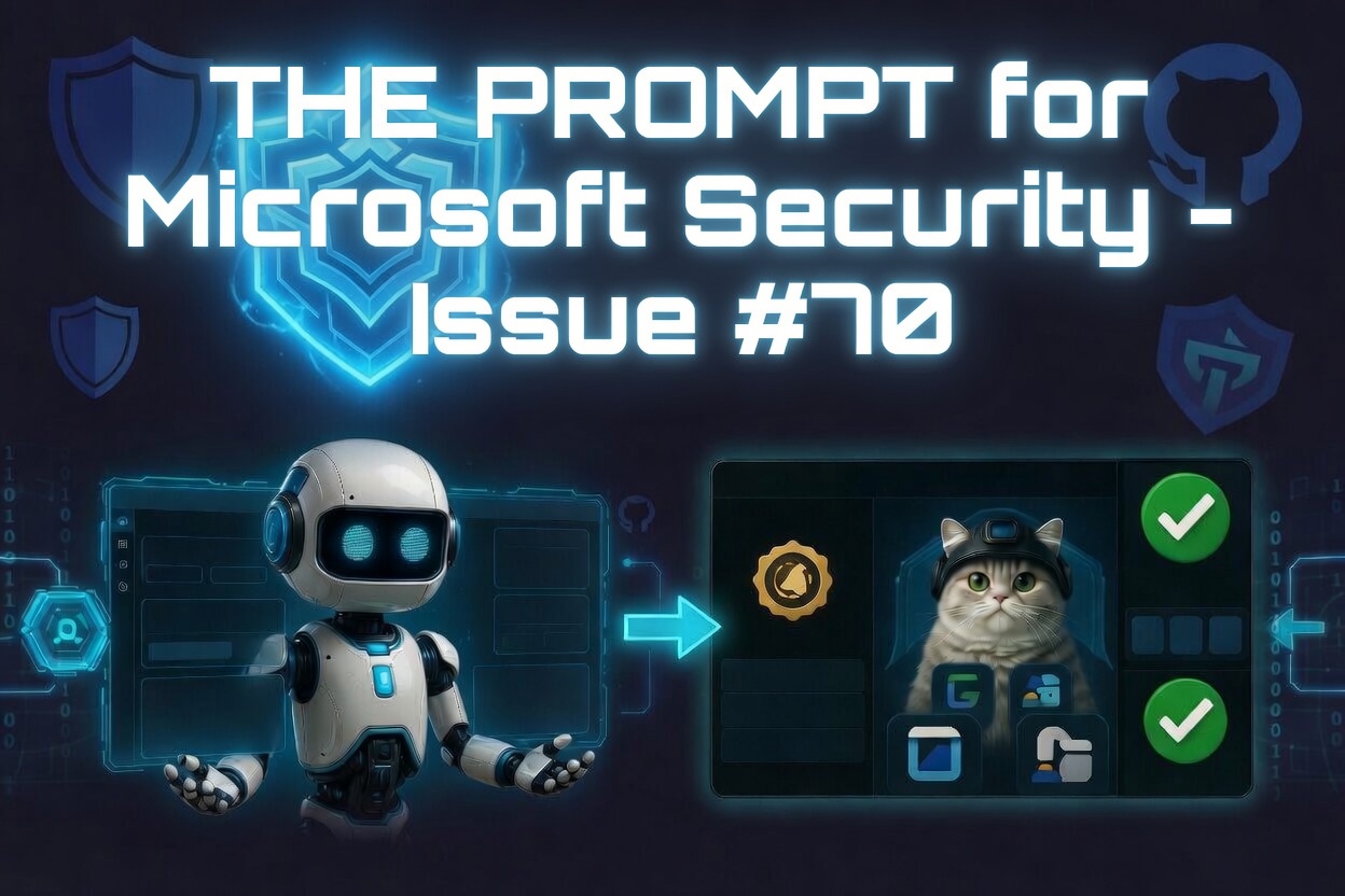 THE PROMPT for Microsoft Security - Issue #70