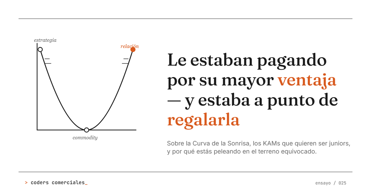 Le estaban pagando por su mayor ventaja — y estaba a punto de regalarla