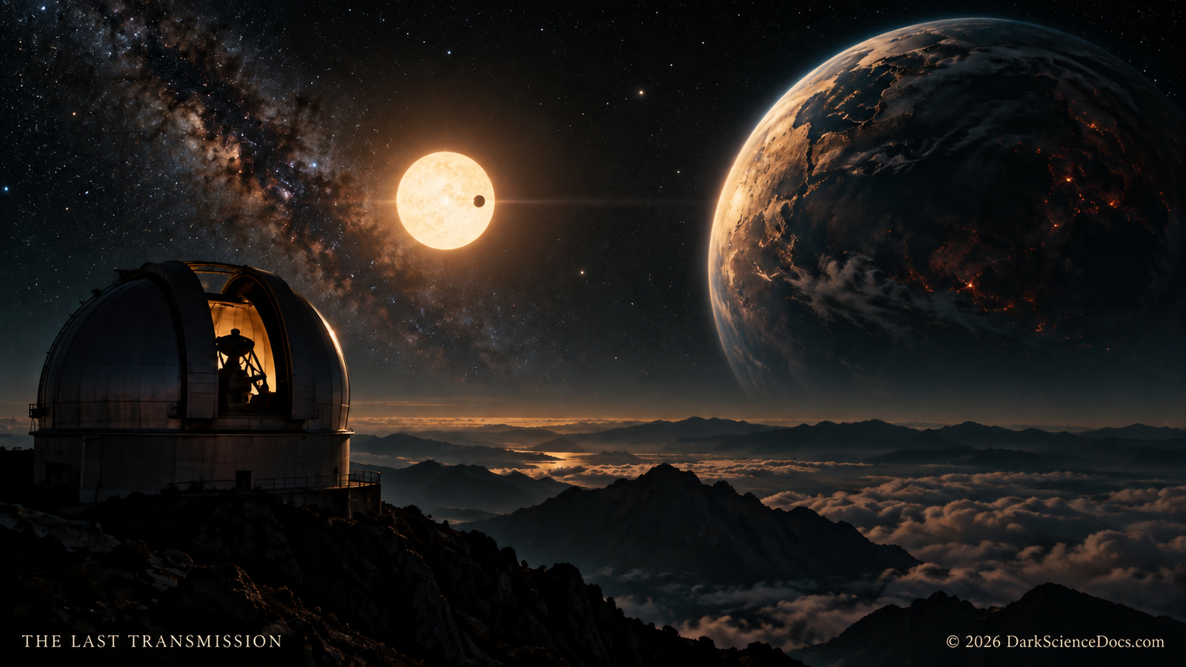 We can watch a planet pass in front of its star and investigate the light it filters.