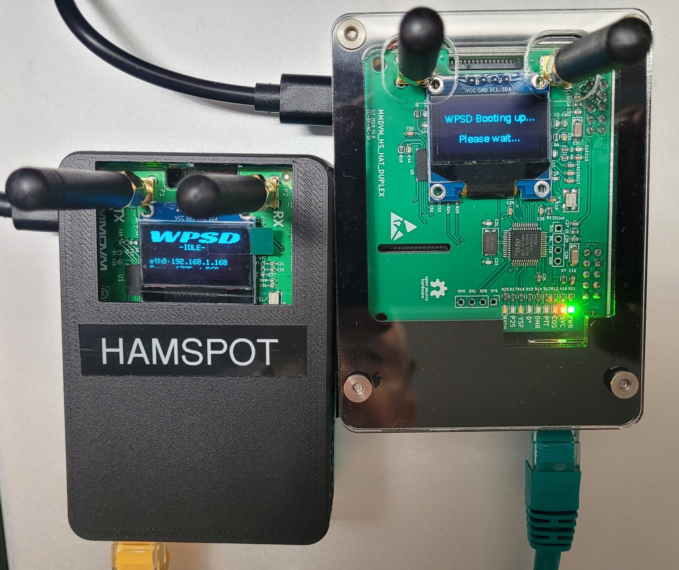 The digital hotspot is almost the same size as the Hamspot 5
