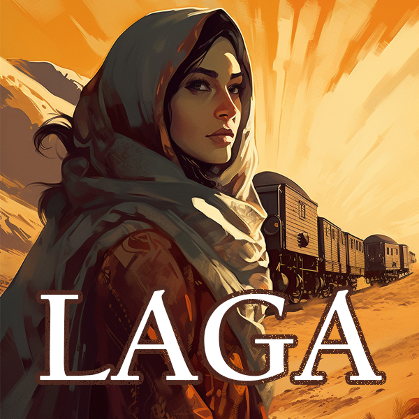 Substack banner for @laga