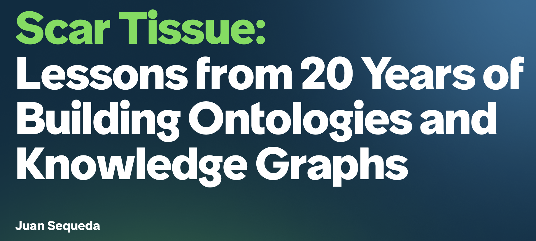 The 20 Lessons about Building Ontologies and Knowledge Graphs