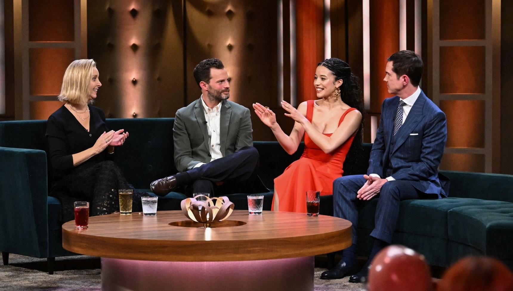 Entertainment news story about where to watch the tv shows being promoted on the claudia winkleman show on 27 march 2026