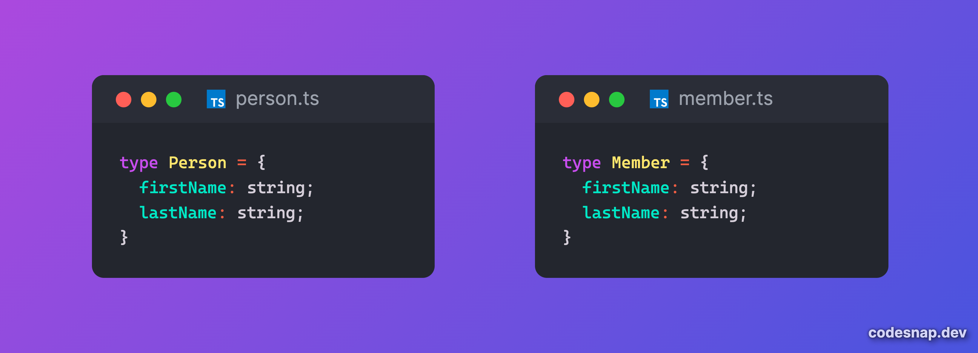 Types and Subtypes Relationship in Typescript