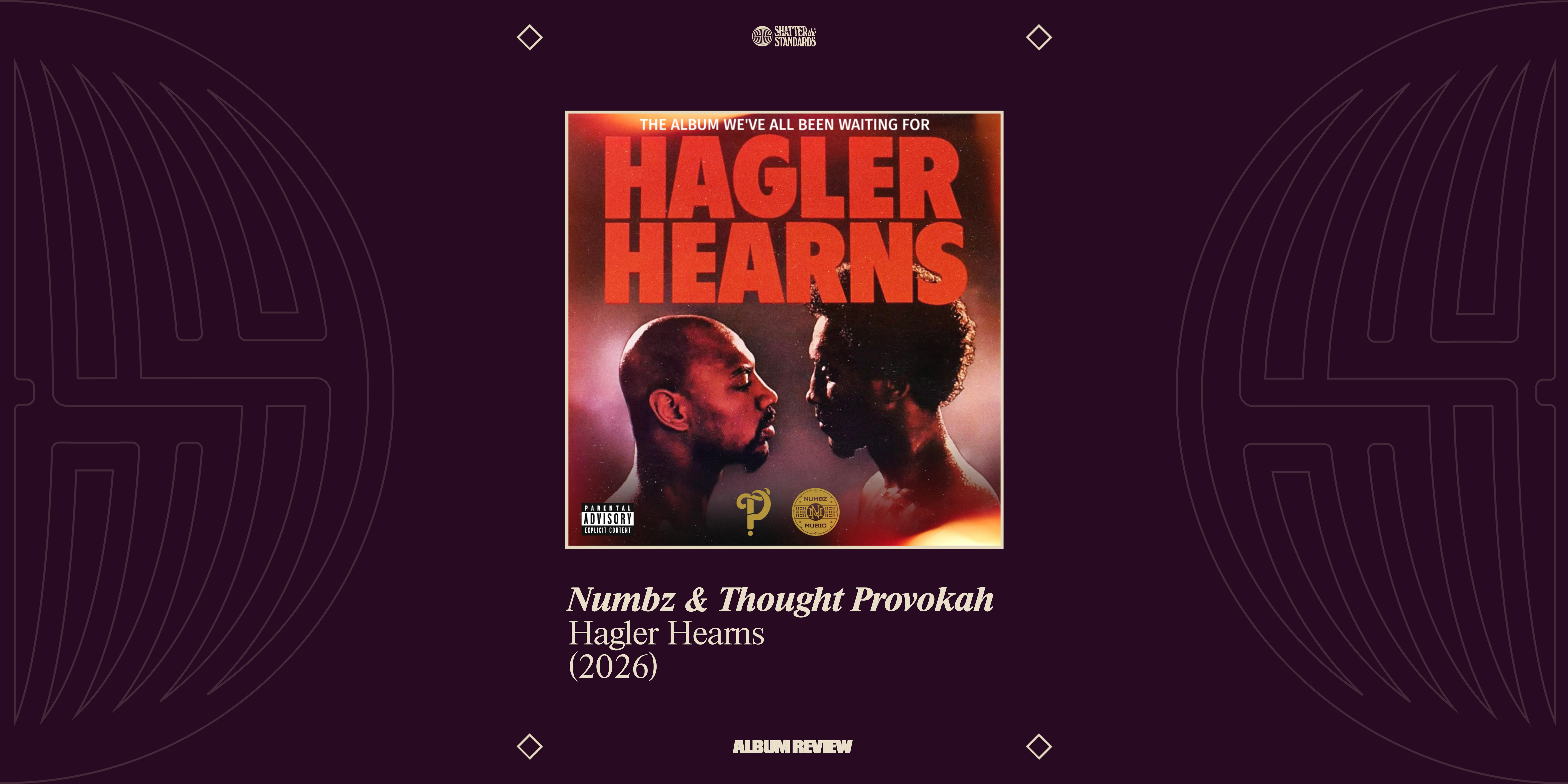 Album Review: Hagler Hearns by Numbz & Thought Provokah