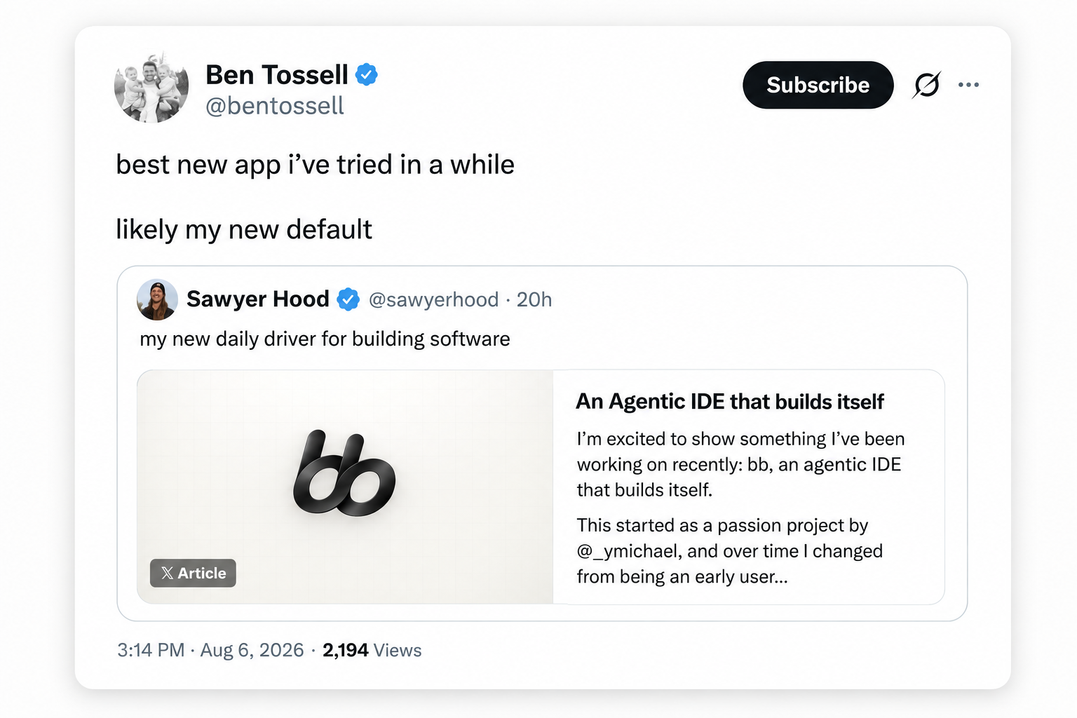 A New Agent App Challenges Google