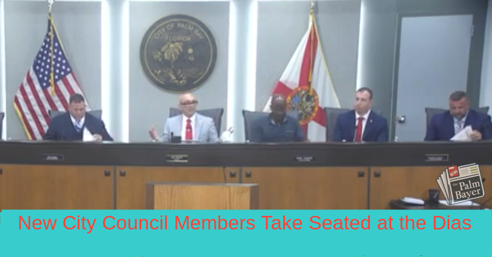 Image for article: Palm Bay City Council Swearing-In 2024: New Leadership Takes the Helm