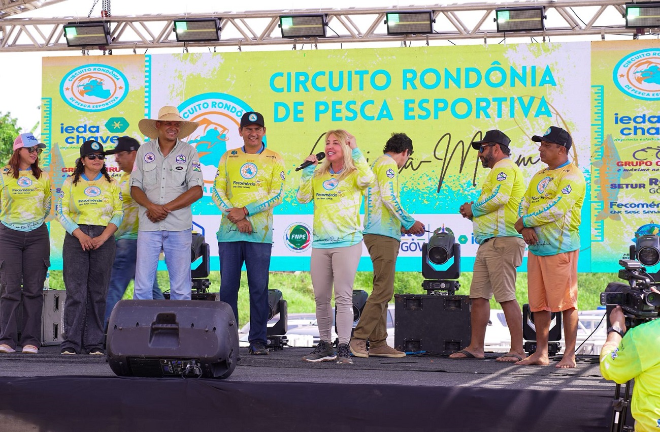 Deputada Ieda Chaves prestigia etapa Guajará-Mirim do Circuito Rondoniense de Pesca Esportiva