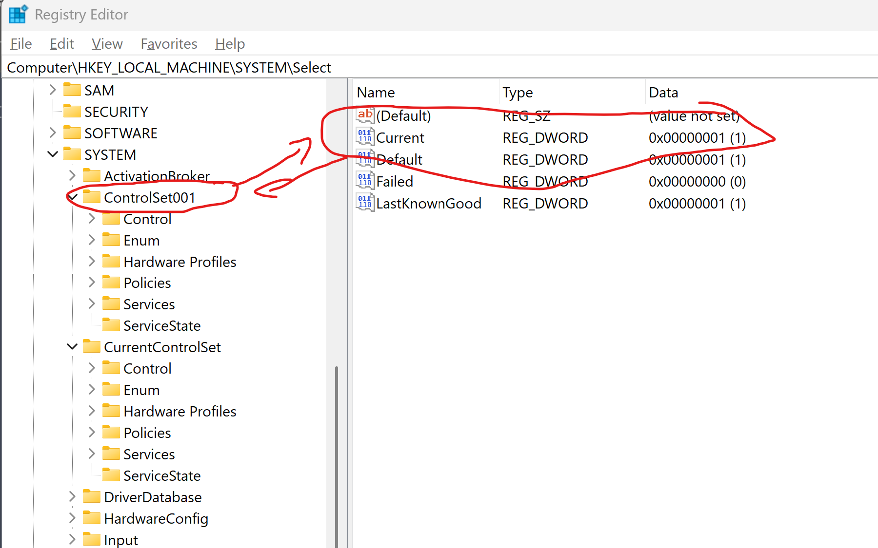 Windows System Configuration Registry Keys - by Omar Haggag