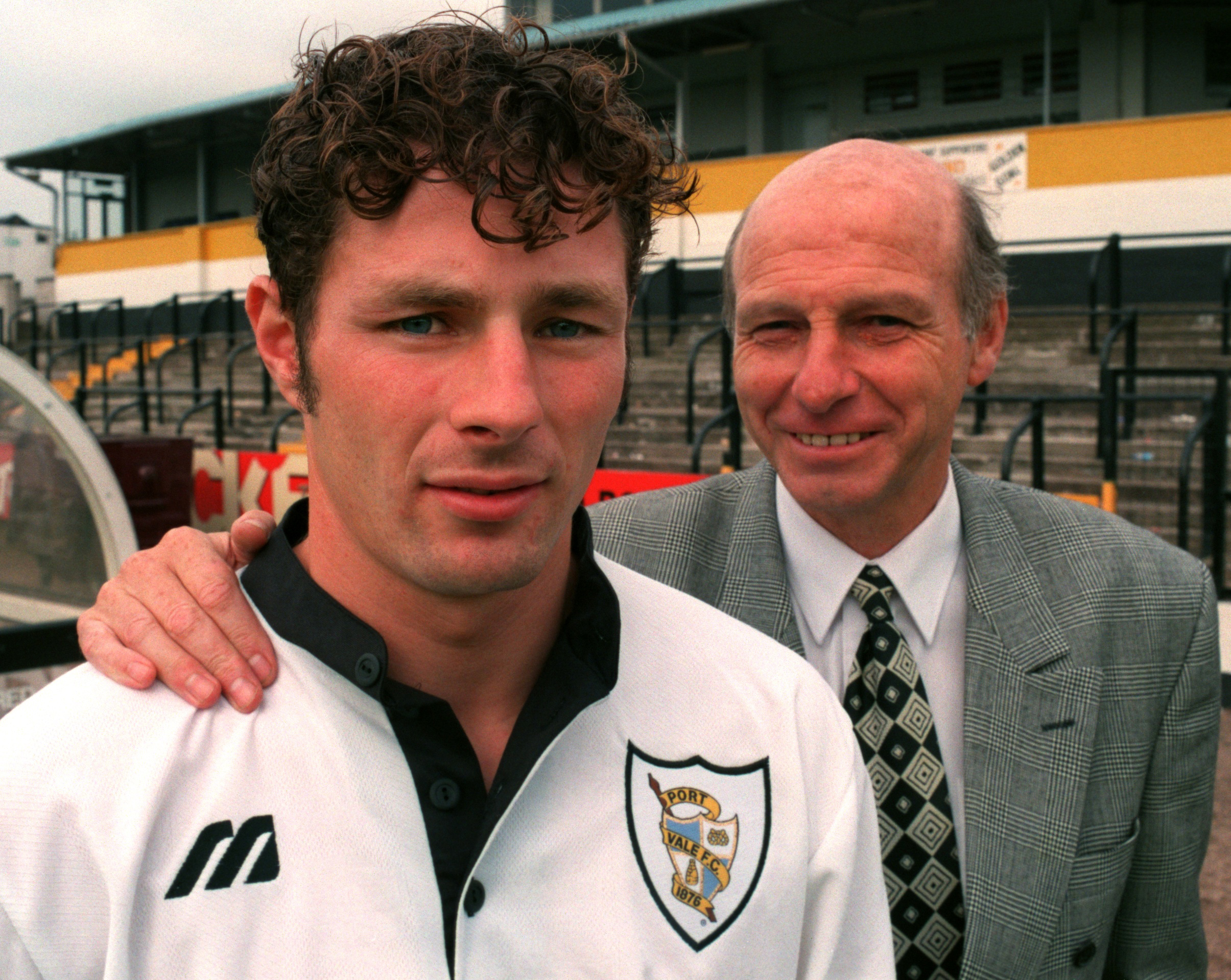 Ray Rudge Vale fans honour their greatest manager - by Mike Baggaley