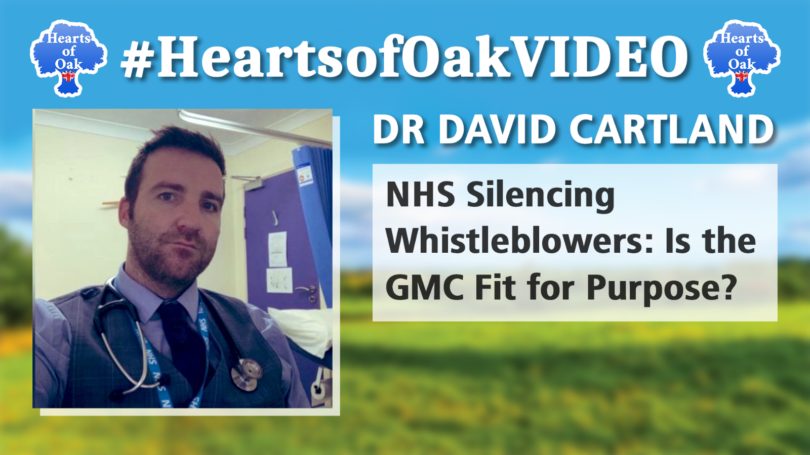 Dr David Cartland - NHS Silencing Whistleblowers: Is the GMC Fit for ...