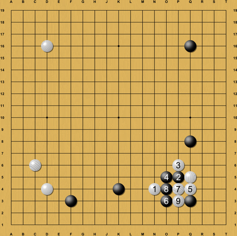 AI定石後の大切な布石構想【定石】 - by okao_igo - okao囲碁戦術ノート