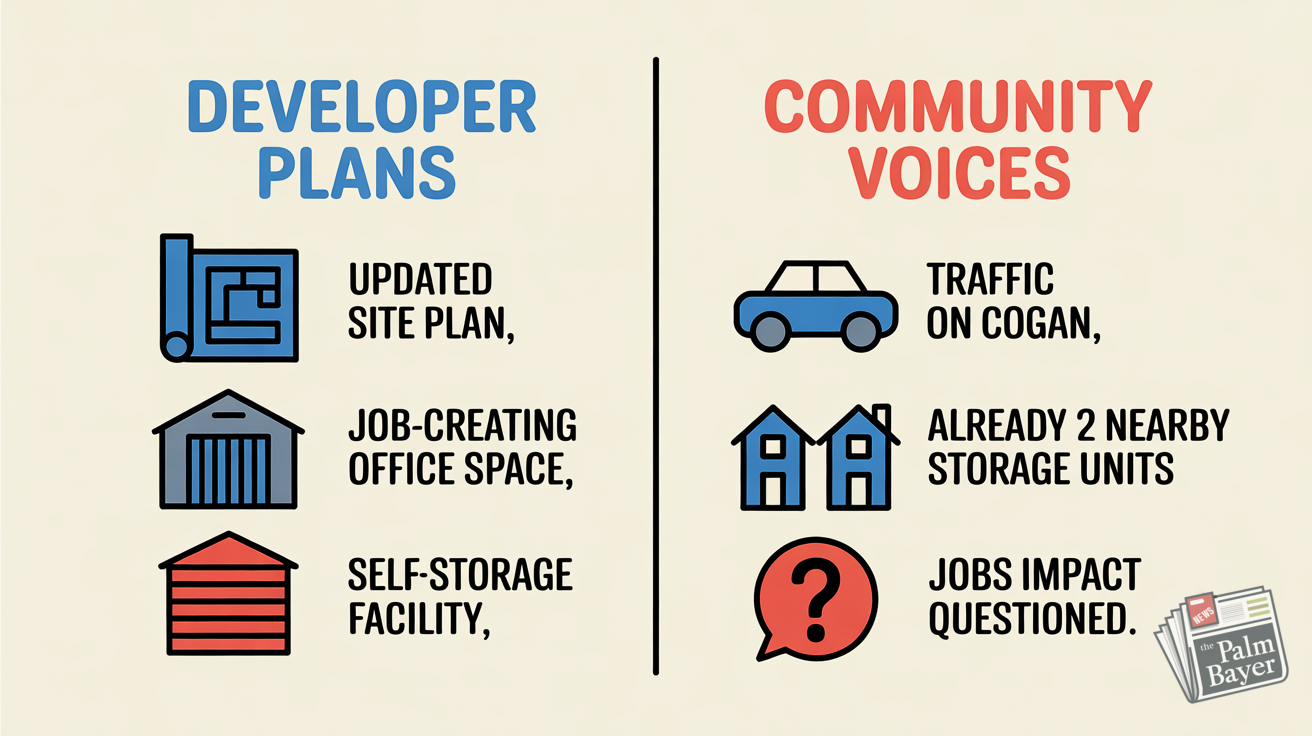Image for article: Cogan Plaza Self-Storage on Planning & Zoning Agenda