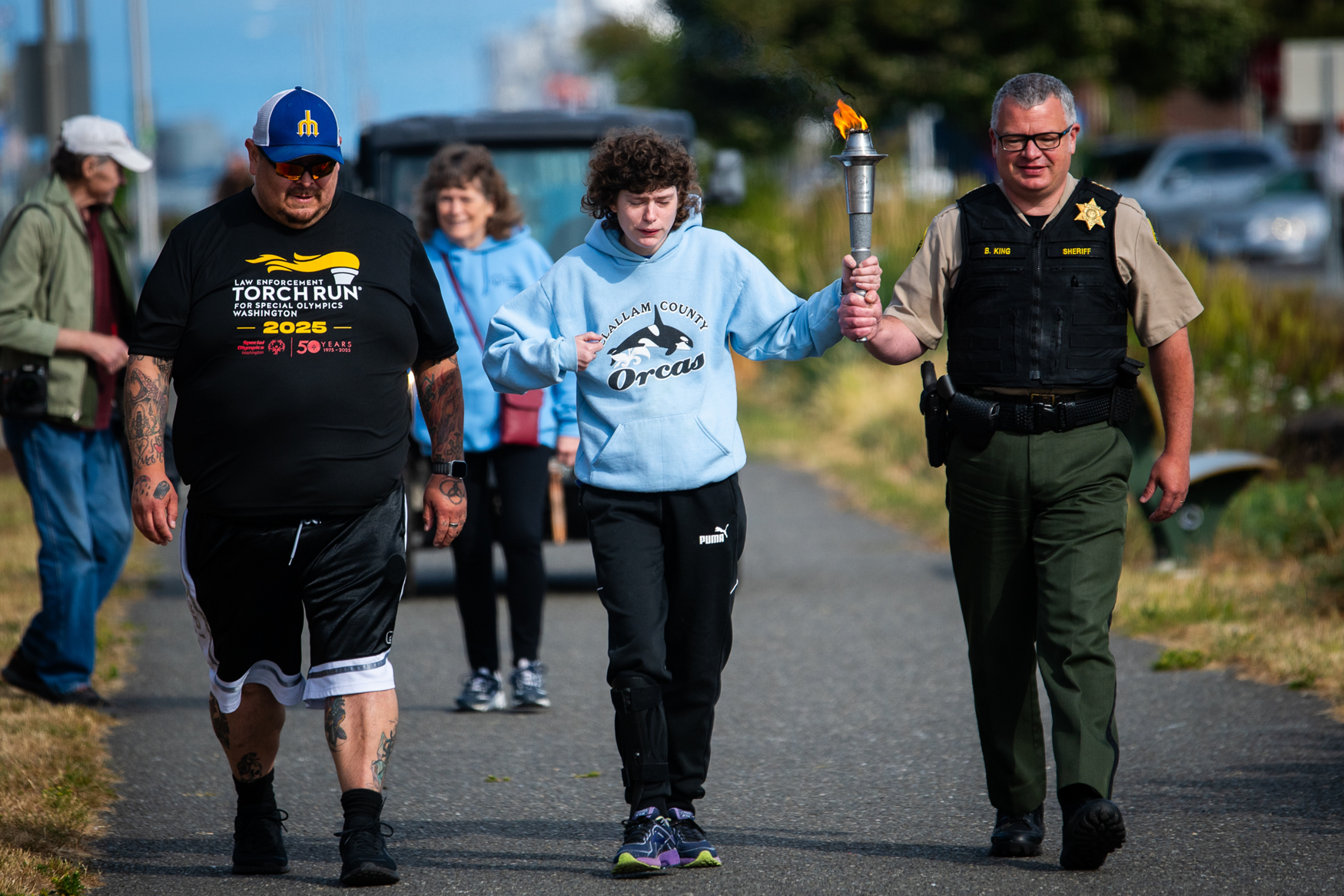 Clallam Law Enforcement Torch Run to Benefit Special Olympics Washington