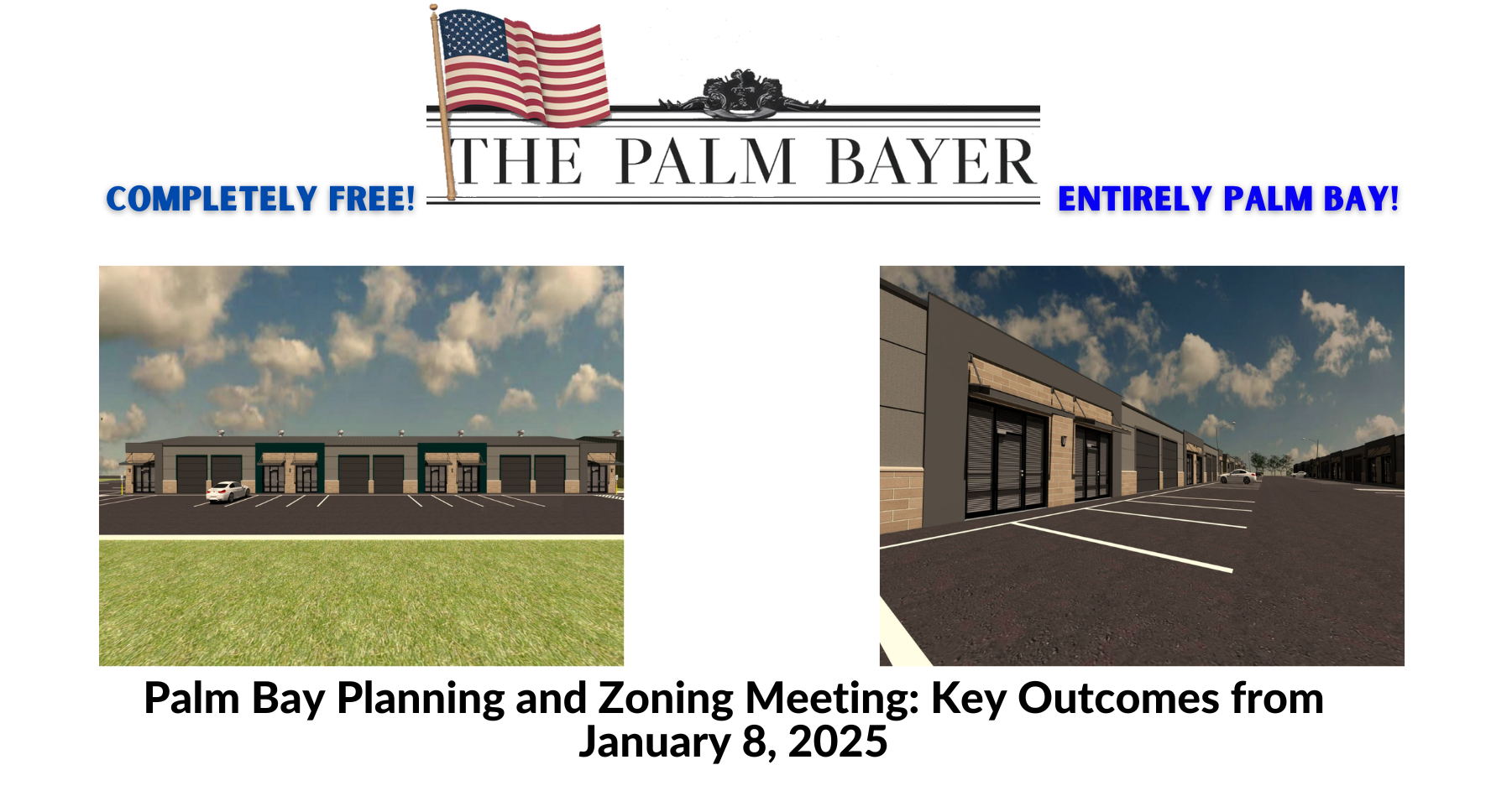 Image for article: Palm Bay Planning and Zoning Meeting: Key Outcomes from January 8, 2025
