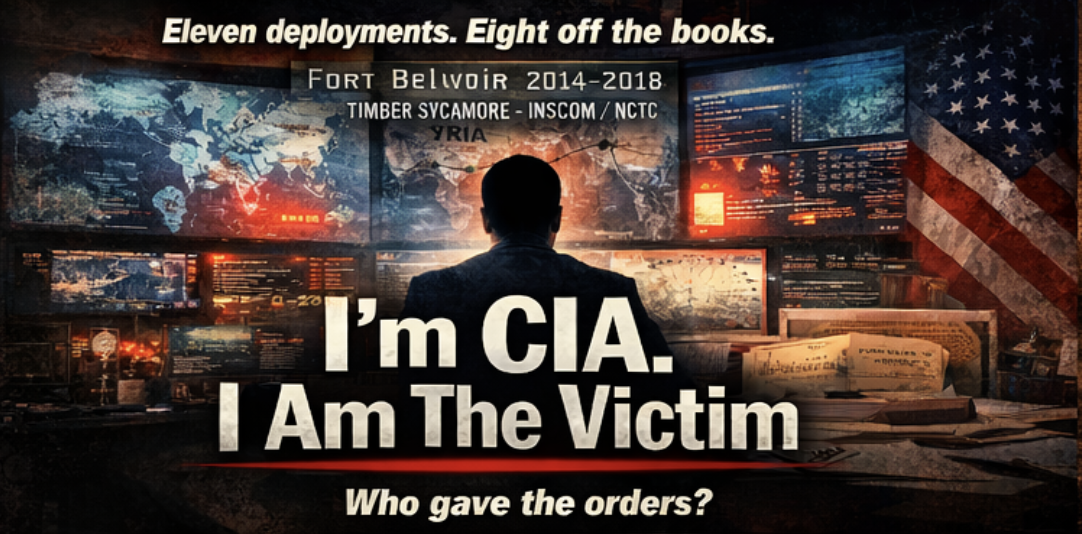 Brennan CIA Operative Joe Kent Now Plays The Victim