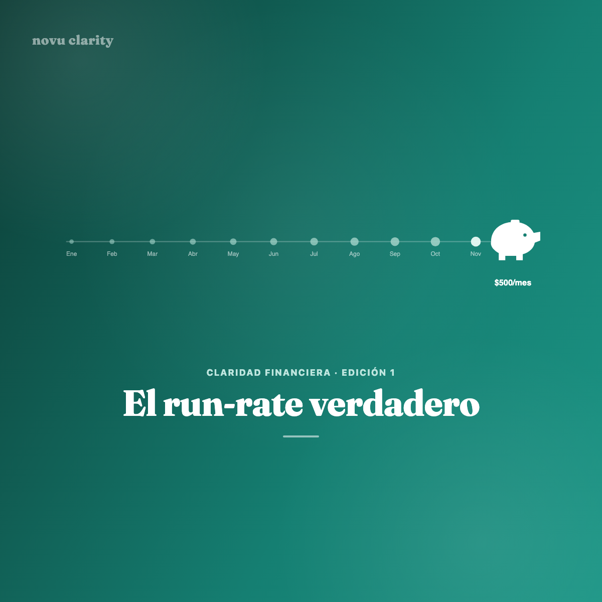 Tu presupuesto no falla en el mes. Falla en el año.
