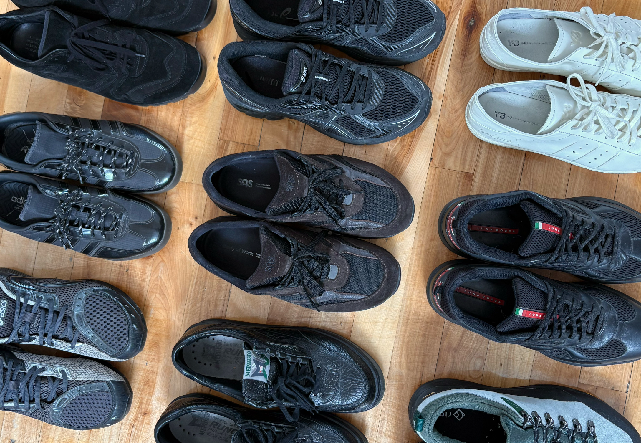 My summer footwear rotation