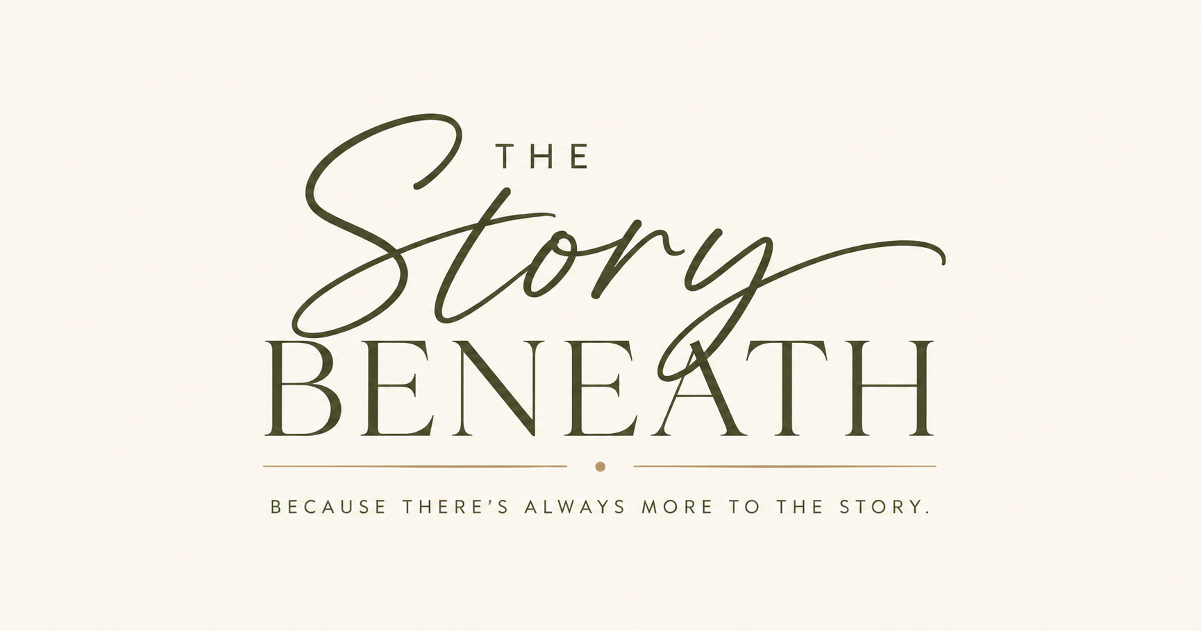 Welcome to The Story Beneath
