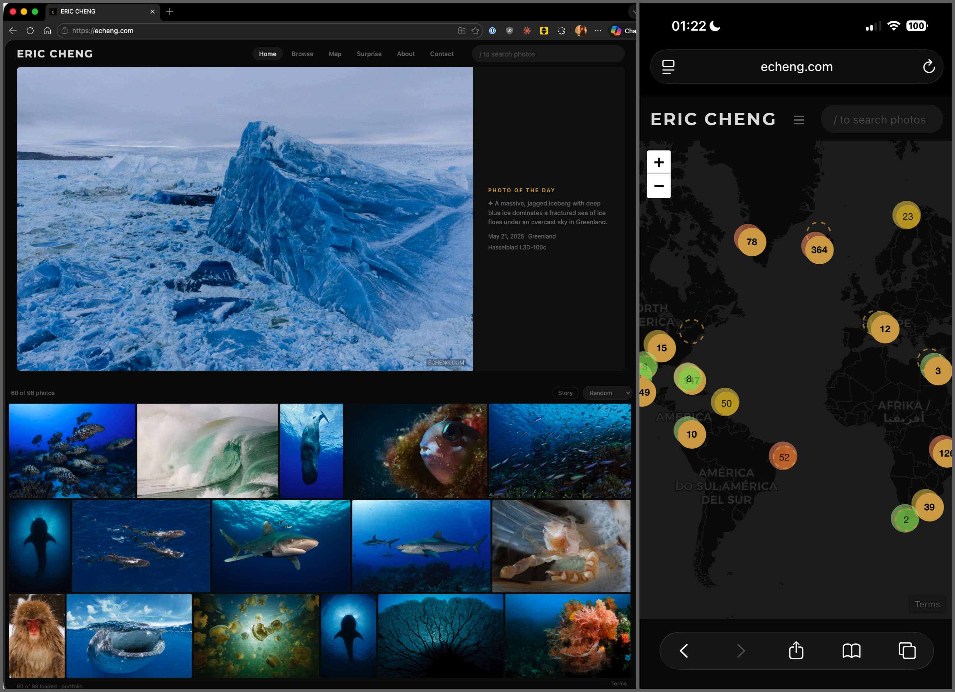 Finally, a proper photography portfolio - by Eric Cheng