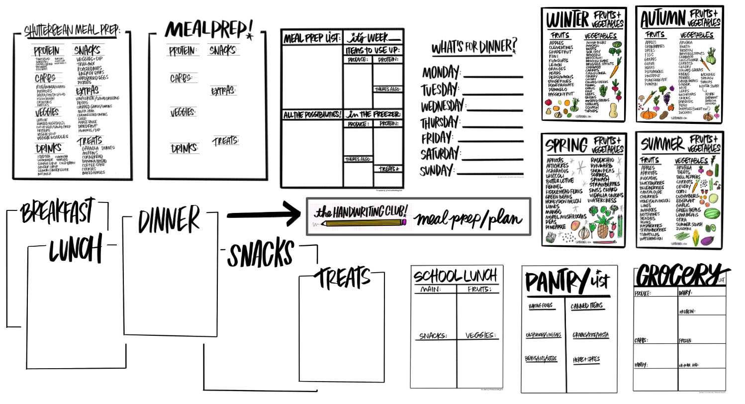 Creative Time Management Printables! - Shutterbean